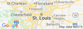 St. Louis map